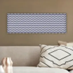 Oceaan - Golven - Blauw - Wit canvas 2cm klein 828 -sfeer3