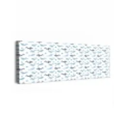 Oceaan - Walvis - Orka - Blauw canvas 2cm klein 828 -z3d