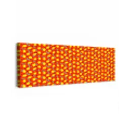 Oranje - Citroen - Geel - Blauw canvas 2cm klein 828 -z3d