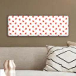 Oranje - Sinaasappel - Bloemetje canvas 2cm klein 828 -sfeer3