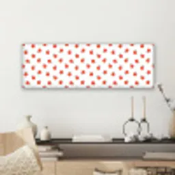 Oranje - Sinaasappel - Bloemetje canvas 2cm klein 828 -sfeer6