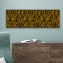 Oranje - Tijger - Zwart - Patroon canvas 2cm klein 828 -sfeer4