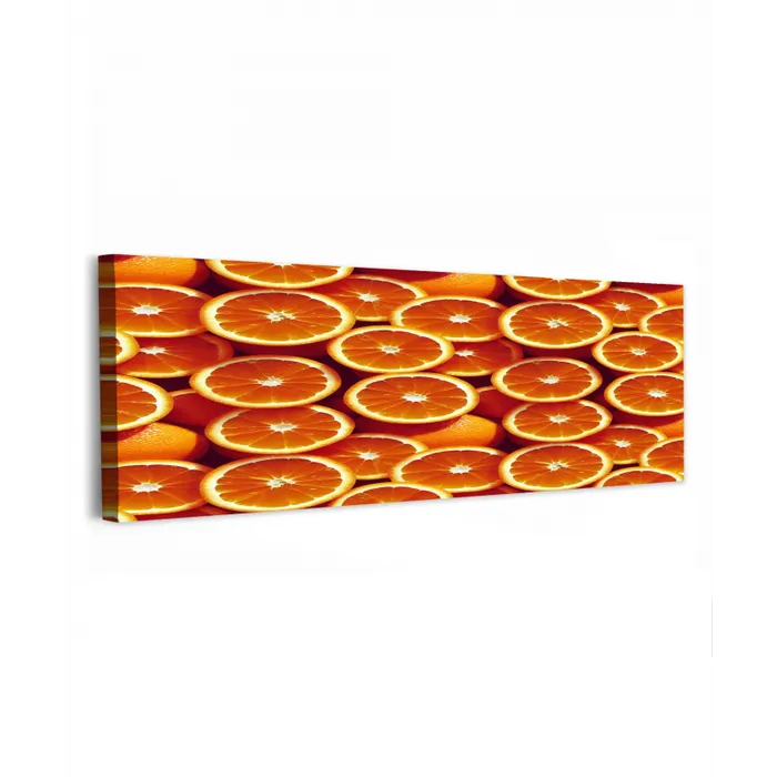 Sinaasappels - Oranje - Gesneden canvas 2cm klein 828 -z3d