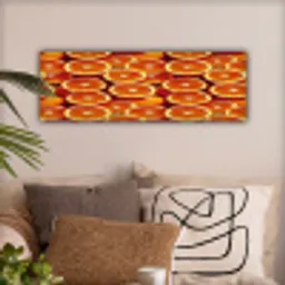 Sinaasappels - Oranje - Gesneden canvas 2cm klein 828 -sfeer1