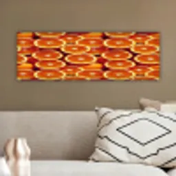 Sinaasappels - Oranje - Gesneden canvas 2cm klein 828 -sfeer3