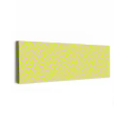 Organisch - Lila - Groen - Patroon canvas 2cm klein 828 -z3d