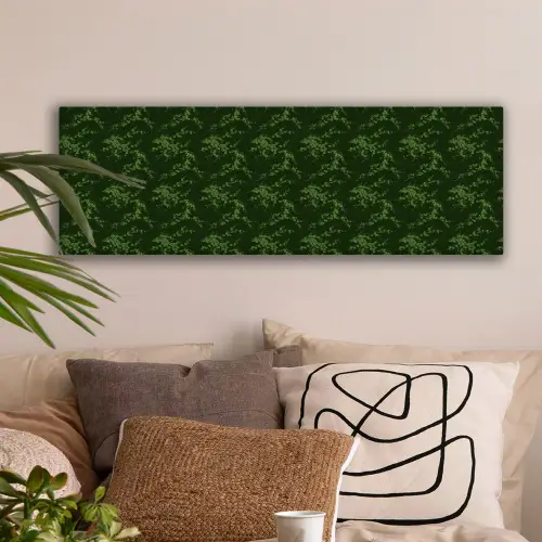 Sierlijk - Bloemen - Groen canvas 2cm klein 828 -sfeer1