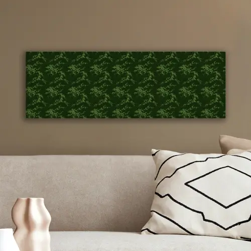 Sierlijk - Bloemen - Groen canvas 2cm klein 828 -sfeer3