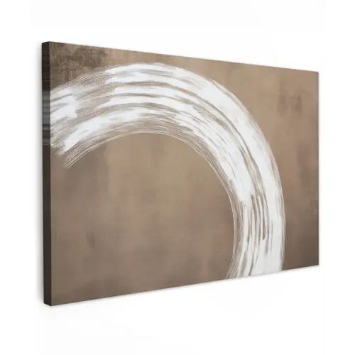 Verf - Bruin - Japandi canvas 2cm klein -z3d