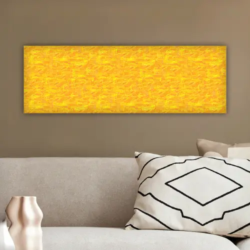 Verf - Texturen - Kwasten - geel canvas 2cm klein 828 -sfeer3