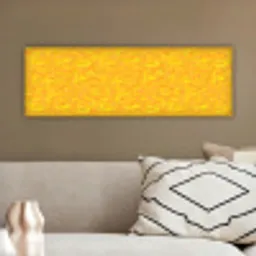 Verf - Texturen - Kwasten - geel canvas 2cm klein 828 -sfeer3
