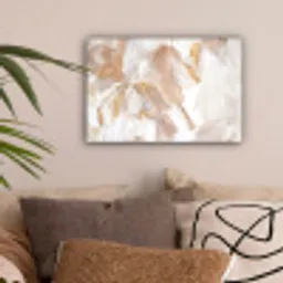 Verf - Wit - Abstract canvas 2cm klein -sfeer1