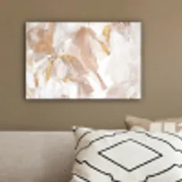 Verf - Wit - Abstract canvas 2cm klein -sfeer3