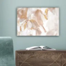 Verf - Wit - Abstract canvas 2cm klein -sfeer4