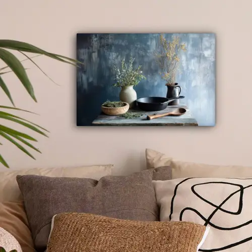 Pan - Kruiden - Schilderachtig canvas 2cm klein -sfeer1