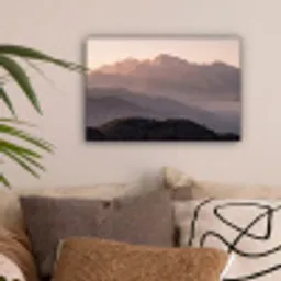 Panorama - Landschap - Bergen canvas 2cm klein -sfeer1