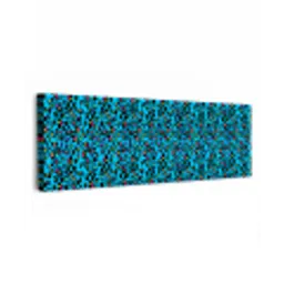Panter - Blauw - Neon canvas 2cm klein 828 -z3d