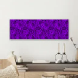 Panterprint - Paars - Patroon canvas 2cm klein 828 -sfeer6