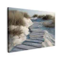 Pad - Planken - Duinen - Gras canvas 2cm klein -z3d