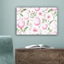 Patroon - Eieren - Roze - Pasen canvas 2cm klein -sfeer4