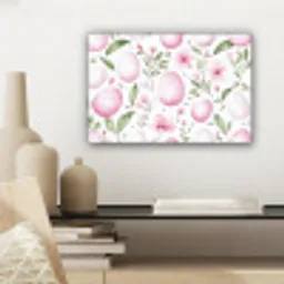 Patroon - Eieren - Roze - Pasen canvas 2cm klein -sfeer6