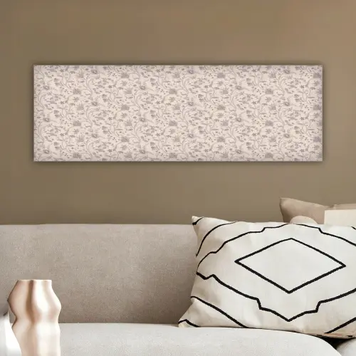 Patroon - Bloemen - Paars canvas 2cm klein 828 -sfeer3