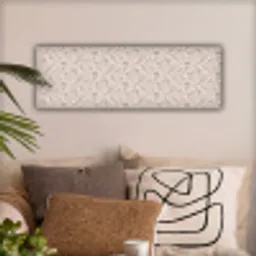 Patroon - Bloemen - Paars canvas 2cm klein 828 -sfeer1