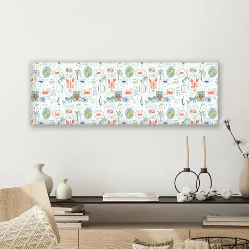 Zee - Sfeer - kreeft - Citroen canvas 2cm klein 828 -sfeer6