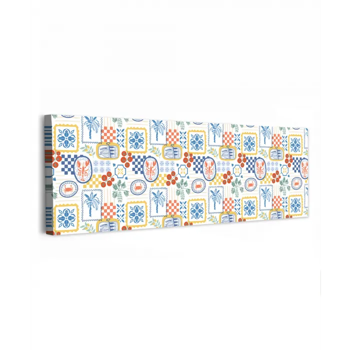 Zee - Sfeer - Tomaat - Mozaïek canvas 2cm klein 828 -z3d