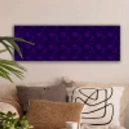 Patroon - Paars - Bloesem canvas 2cm klein 828 -sfeer1