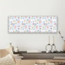 Zee - Sfeer -  Krab - Blauw canvas 2cm klein 828 -sfeer6