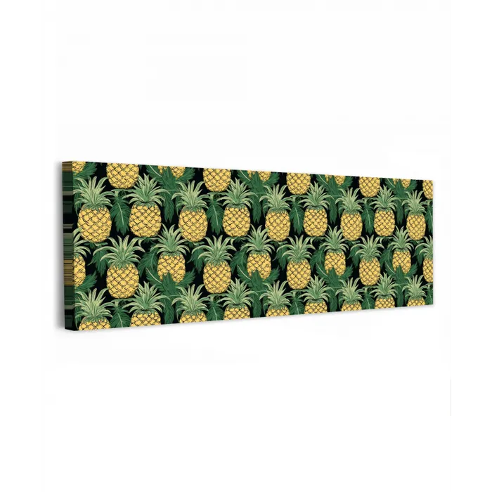 Patroon - Tropisch - Ananas - Illustratie canvas 2cm klein 828 -z3d