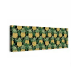 Patroon - Tropisch - Ananas - Illustratie canvas 2cm klein 828 -z3d
