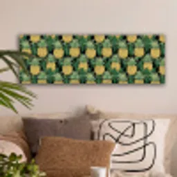 Patroon - Tropisch - Ananas - Illustratie canvas 2cm klein 828 -sfeer1