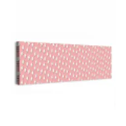 Patroon - Wit - Bliksem - Roze canvas 2cm klein 828 -z3d