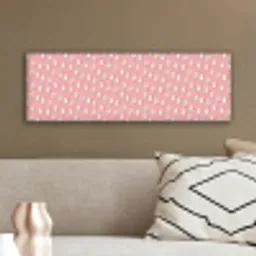 Patroon - Wit - Bliksem - Roze canvas 2cm klein 828 -sfeer3