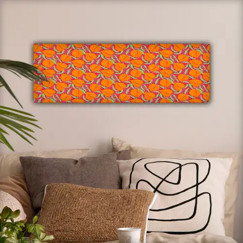 Perziken - Oranje - Zomers canvas 2cm klein 828 -sfeer1