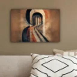 Piano - Toetsen - Abstract canvas 2cm klein -sfeer3