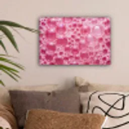 Roze - Schuim - Bubbels canvas 2cm klein -sfeer1