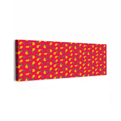 Roze - Mango - Blauwe - Streepjes canvas 2cm klein 828 -z3d