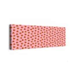 Roze - Watermeloen - Geel - Stippen canvas 2cm klein 828 -z3d