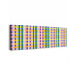 Ruit - Patroon - Kleurrijk canvas 2cm klein 828 -z3d