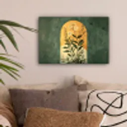 Plant - Bloemen - Wit canvas 2cm klein -sfeer1