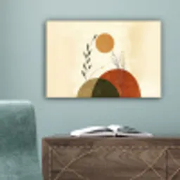 Planten - Abstract - Vormen canvas 2cm klein -sfeer4