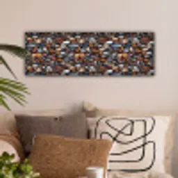 Gepolijst - Kiezel - Warm canvas 2cm klein 828 -sfeer1