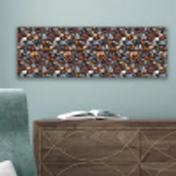 Gepolijst - Kiezel - Warm canvas 2cm klein 828 -sfeer4