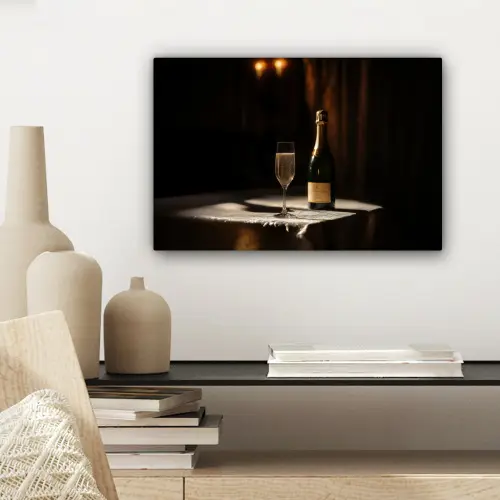 Prosecco - Bubbels - Sfeervol - Drank canvas 2cm klein -sfeer6