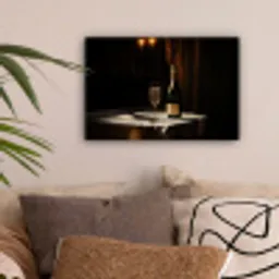 Prosecco - Bubbels - Sfeervol - Drank canvas 2cm klein -sfeer1