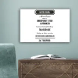 Spreuken - Hotel papa - Quotes - Vader canvas 2cm klein -sfeer4