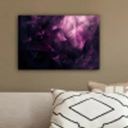 Paars - Licht - Zwart canvas 2cm klein -sfeer3